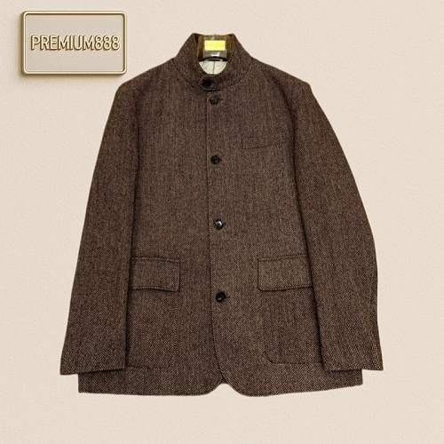 LP NooyiPianya Button-down Single-Piece Wool Casual Jacket