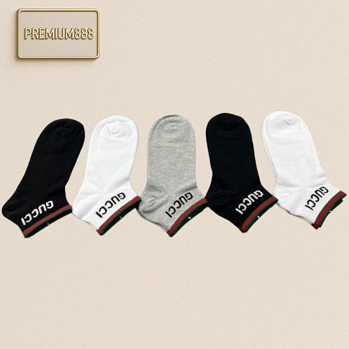 Gucci Short Socks - Synchronized With Store Styles Pure Cotton Quality Comfortable To Wear