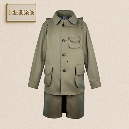 Maison Margiela Double-sided Multi-functional Cotton Jacket