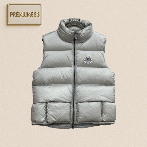 Moncler X Christopher Raxxy Star-endorsed Quilted Zipper Down Vest For Both Men And Women