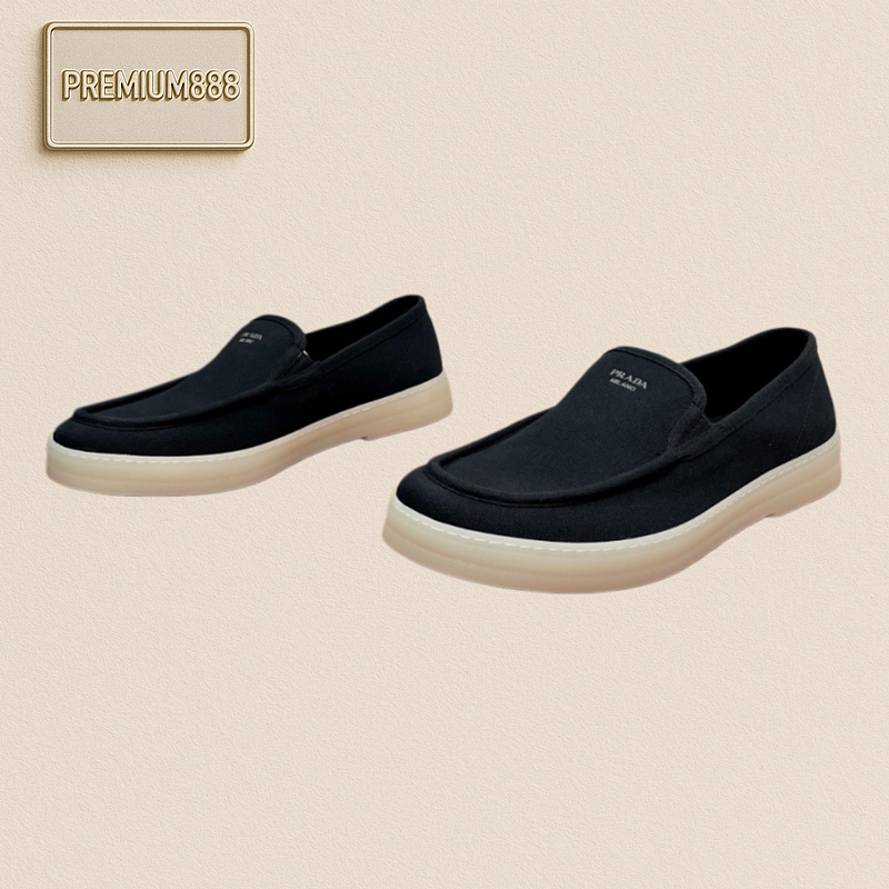 Prada Men's New Fabric Loafers