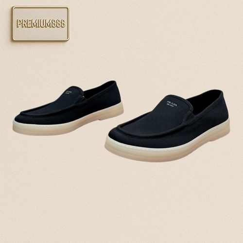 Prada Men's New Fabric Loafers