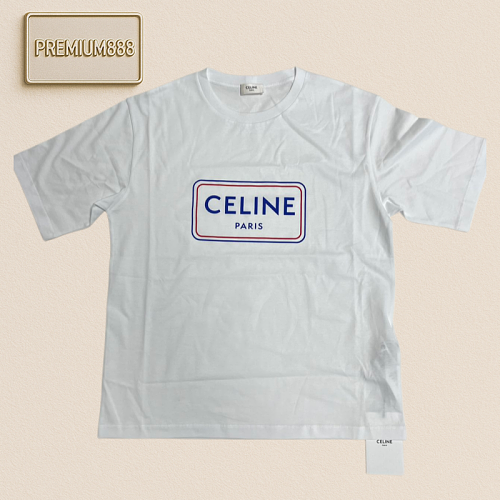 Celine Square-patterned Short-sleeved Shirt