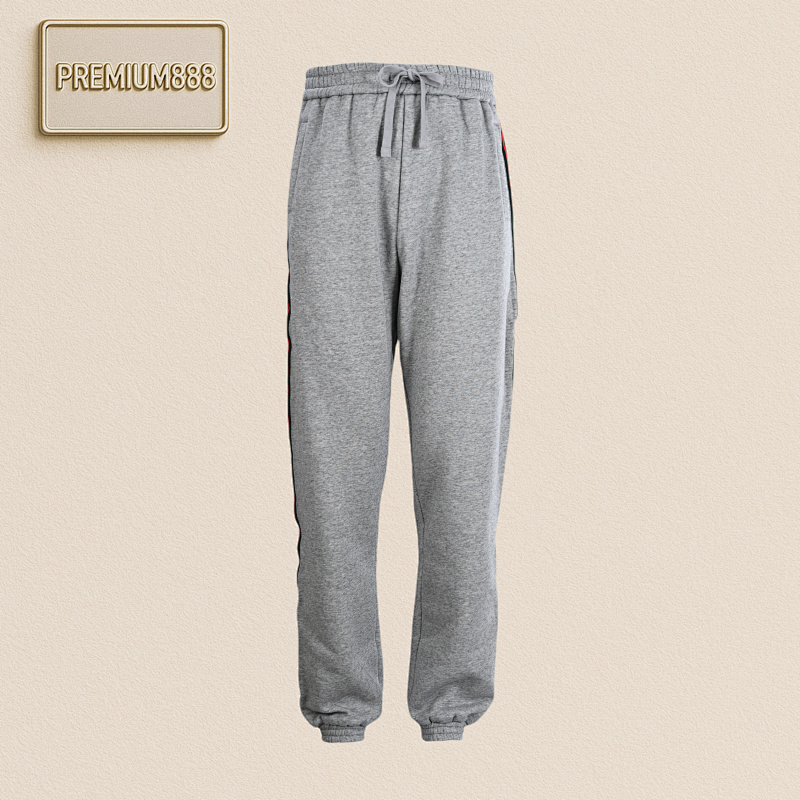 Gucci Guc CI Grey Webbing Set Pants