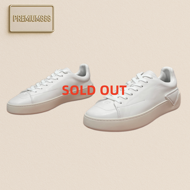 Prada Men's Court Leather Sport Shoes For Sale
