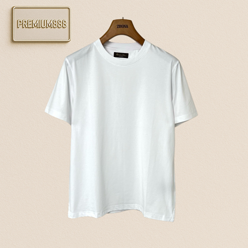 Loro Piana Basic Round-neck Short-sleeved T-shirt