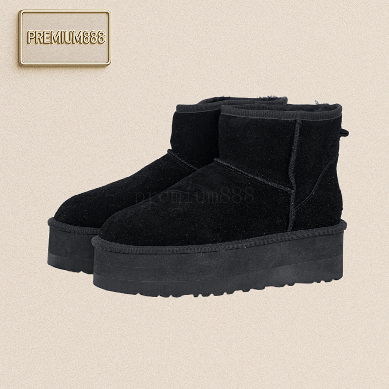 Ugg Classic Mini Mid-calf Thin Sole For Both Men And Women