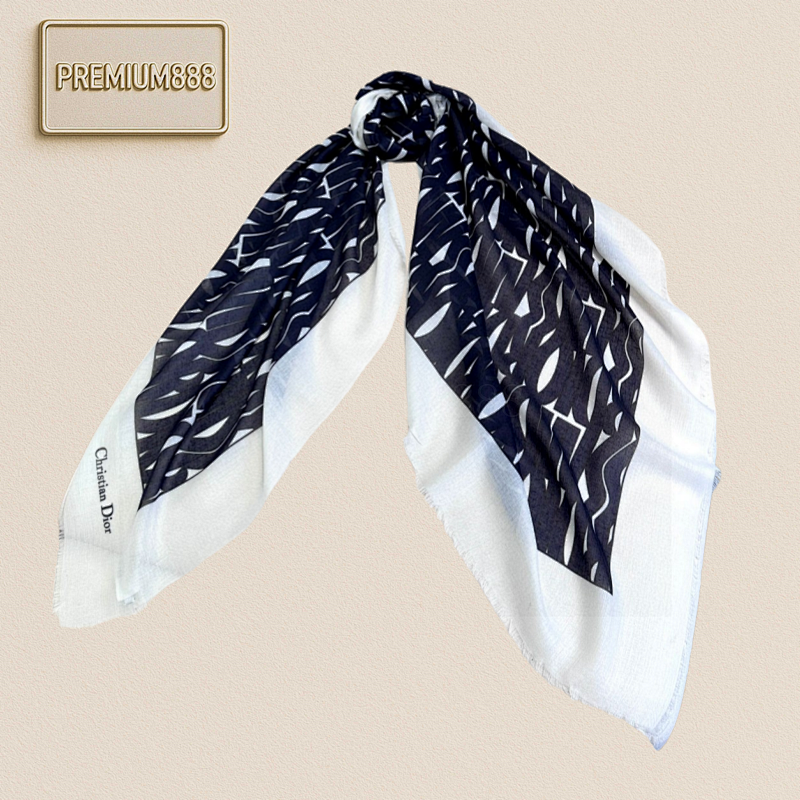 Dior's New Cashmere Scarf Long Shawl