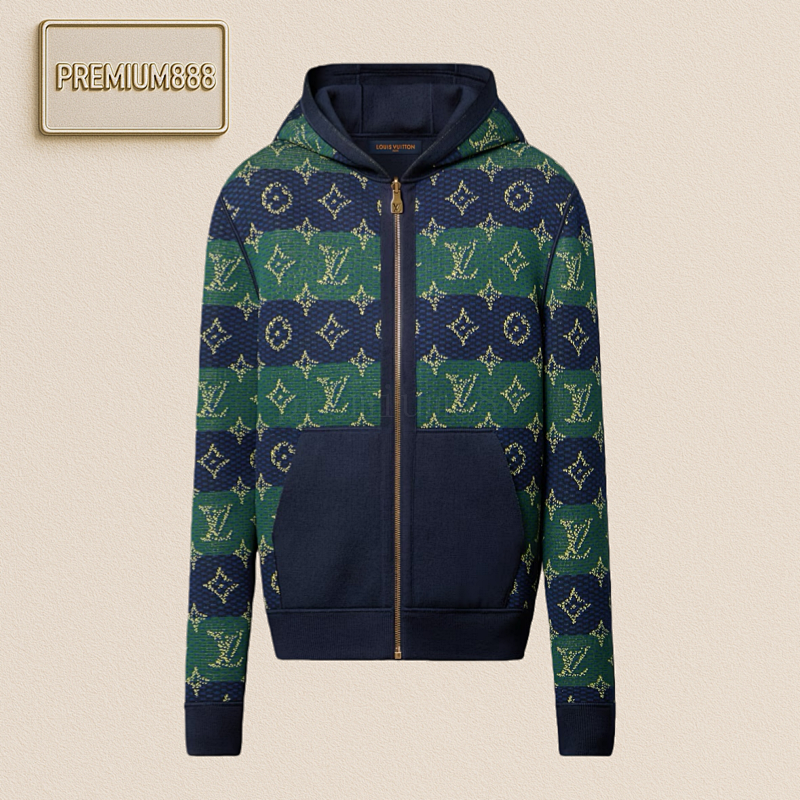 Louis Vuitton LV Monogram Double-sided Woolen Coat