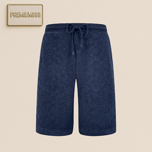 Louis Vuitton Lou IS Vuitton Embossed Terry Cloth Shorts