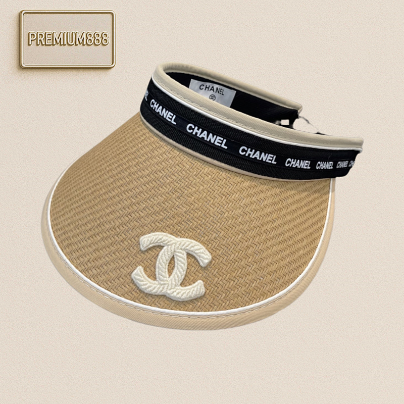 Chanel Exclusive Small Fragrance Sun Hat Empty Top Hat Sunshade Versatile Casual Street Artifact