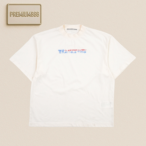 Al Exander Fuzzy Font Short Sleeves