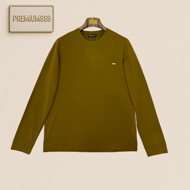 Loro Piana Basic Round-neck Knitted Base Top