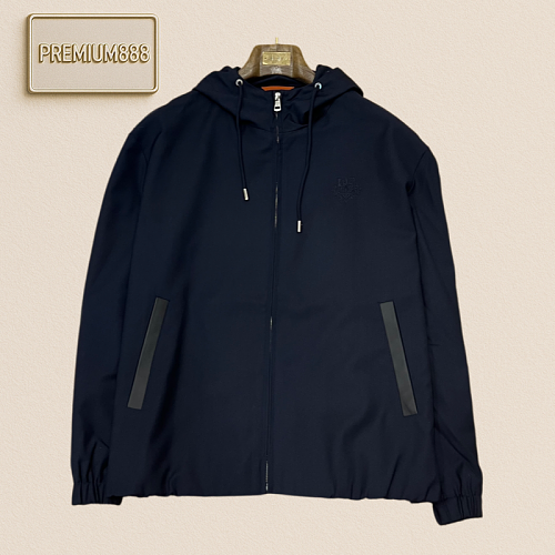 LP Nooraypanya Embroidered Logo Hooded Casual Jacket