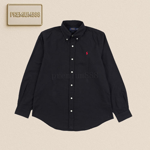 Ralph Lauren 100 Linen Long Sleeves. The Latest Black Model Of 25ss