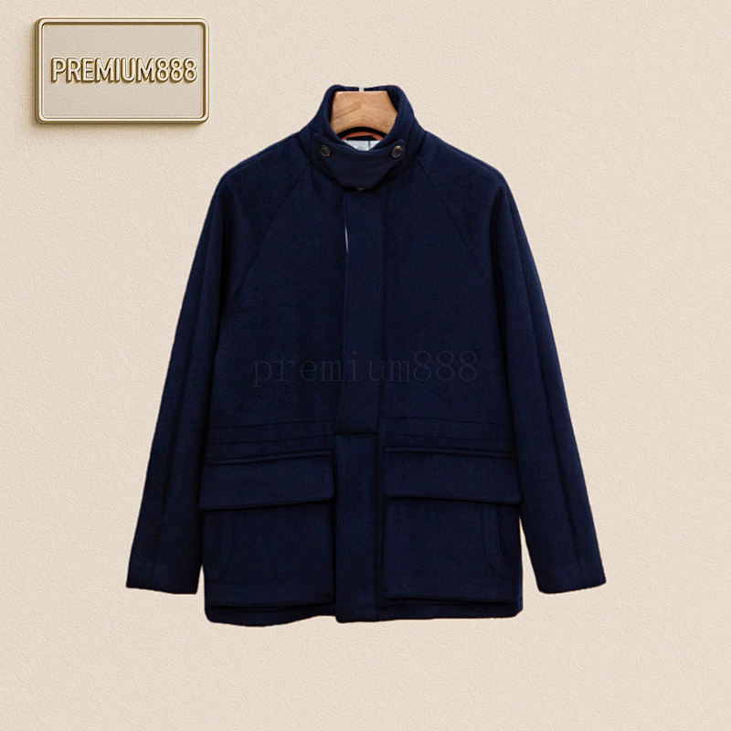 It Adopts Top-quality Wool And Cashmere Blend Fabric Perfectly Combining Natural Fibers Wi