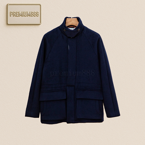 It Adopts Top-quality Wool And Cashmere Blend Fabric Perfectly Combining Natural Fibers Wi