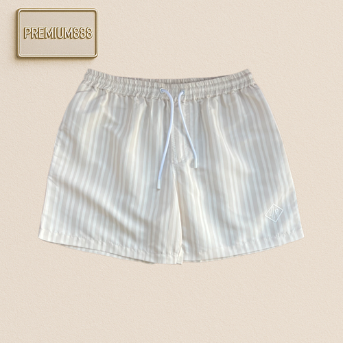 Loro Piana Luxurious Casual Short Pants With Vertical Stripes