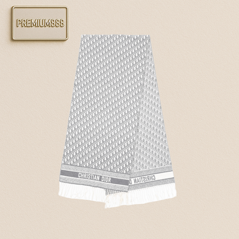 Dior Scarf In Grey