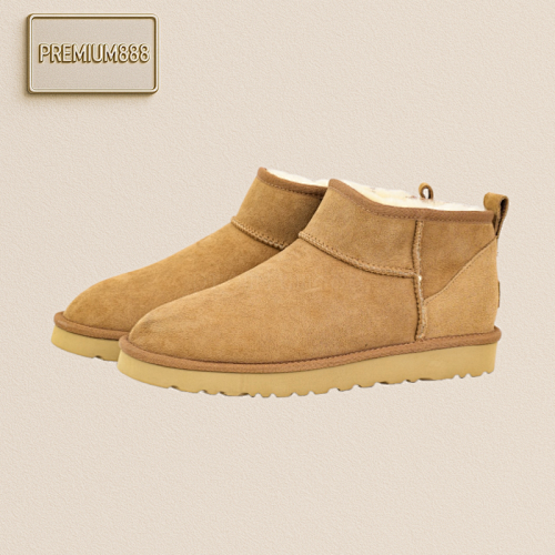 Ugg Classic Mini Basic Low-top SeriesProduced With Henan Longfeng Leather Made Of Lambskin