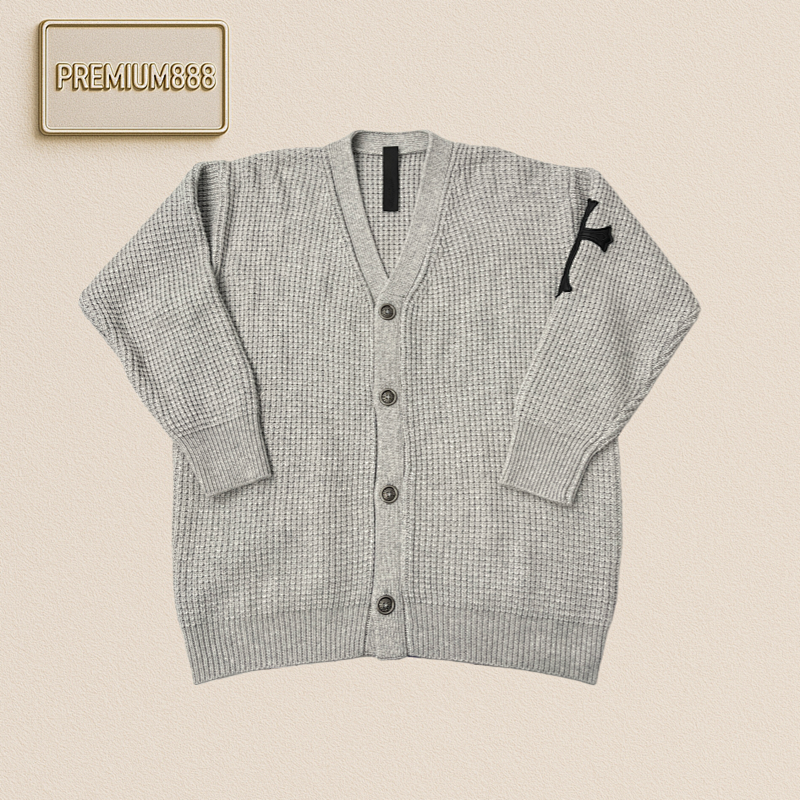 Chrome Hearts CH Silk And Cashmere Cardigan