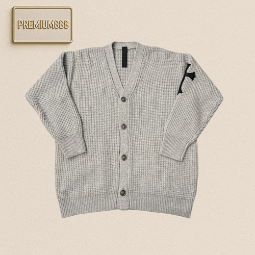 Chrome Hearts CH Silk And Cashmere Cardigan