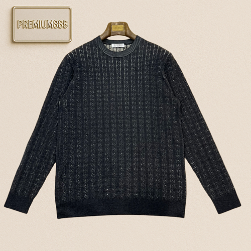 BC Brunello Twisted Roundneck Knit Long Sleeve
