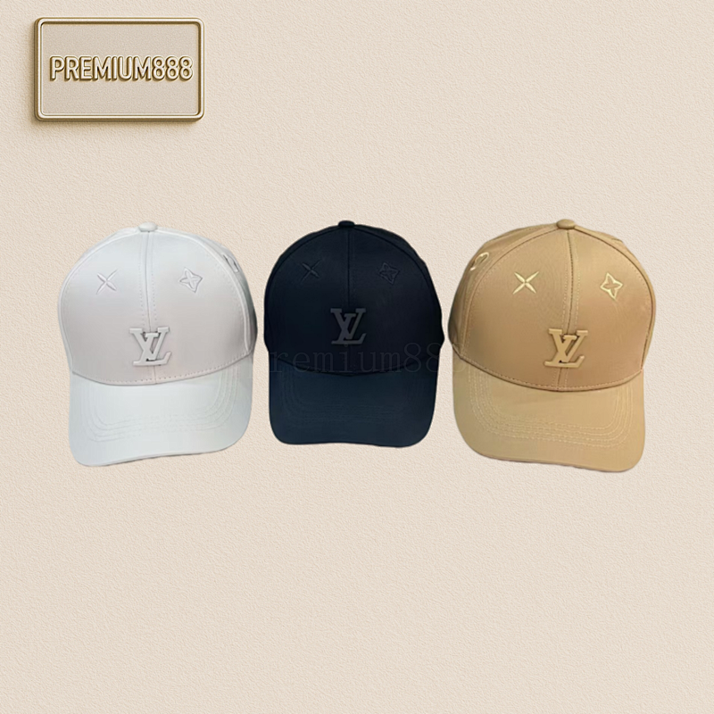 LouisVuitton LV Baseball Cap Louis Vuitton New Reworked Design High-end And Elegant Versat