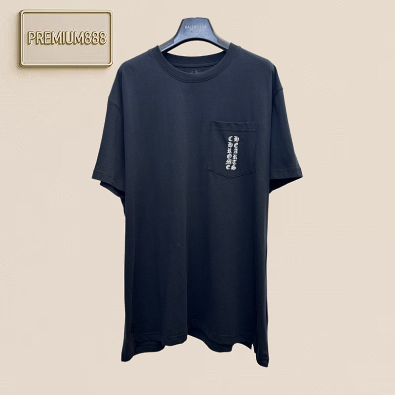 Krozin Pink Sanskrit Letter Logo Short-Sleeved T-Shirt