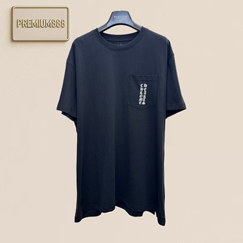 Krozin Pink Sanskrit Letter Logo Short-Sleeved T-Shirt