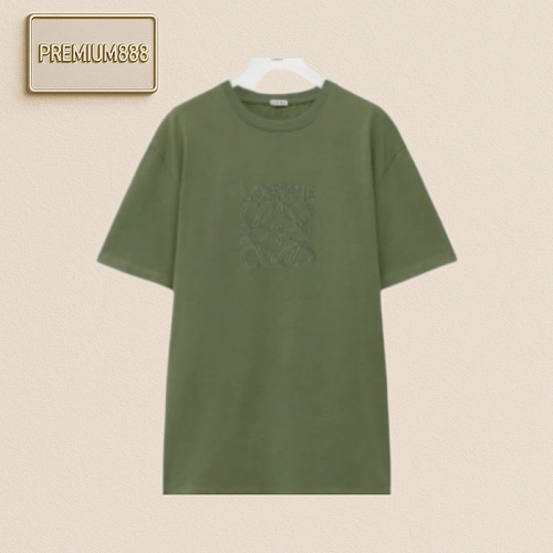LO Ewe Zigzag Patchwork Round Neck Short Sleeves