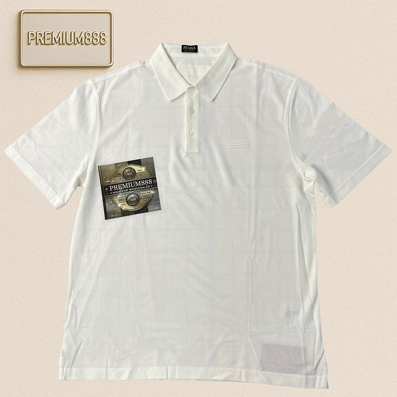 Zeg A Spring Summer New Collection - Road Embroidery Logo Polo Shirt - Sizes 48-56 - Navy