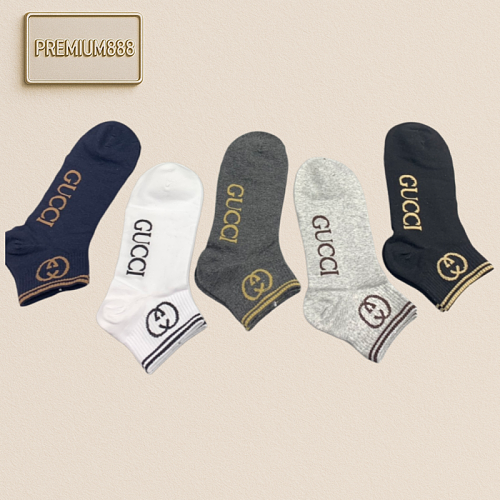 Gucci Short Socks - Synchronized With Store Styles Pure Cotton Quality Comfortable To Wear