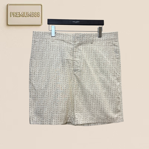 Fendi Fend Embroidered Printed Shirt And Shorts