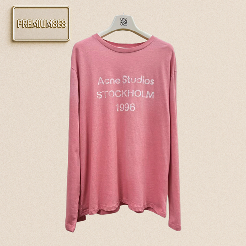 Acne Studios Mud-Dye Washed Vintage Long-Sleeved T-Shirt
