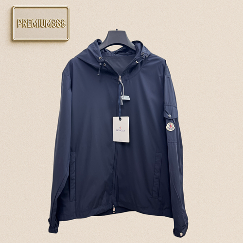 Monc - Monto - Lettered Logo Sassiere Hooded Jacket Coat