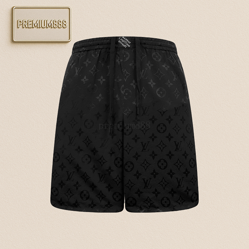 Louis Vuitton L V Corrugated Jacquard Shorts