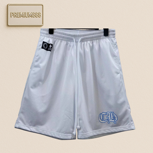Chrome Hearts CH - White Friends Limited Edition Double-layer Mesh Sporty Casual Shorts Fo