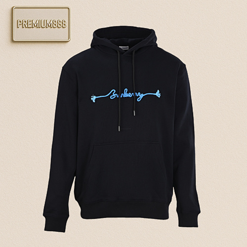 Off-White Burbe Rry BB R Rope Embroidered Signature Hooded Sweatshirt