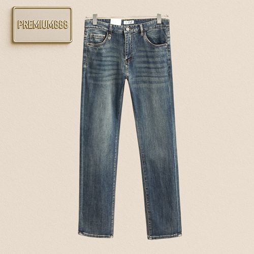 BC NooyiPianya Spring New Men's Fashion High-End Denim Pants In Hong Kong Foreign Trade CH