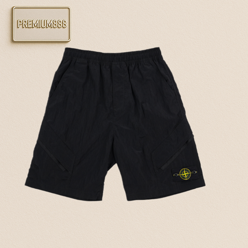 Stone Island Paper Crumpled ShortsItem ID