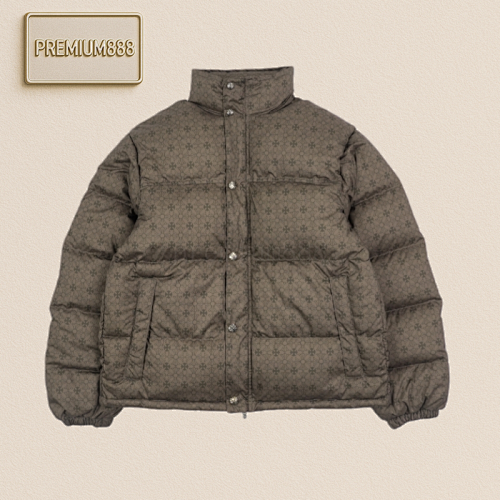 Chrome Hearts Kroxin Military Green Fully Printed Down Jacket