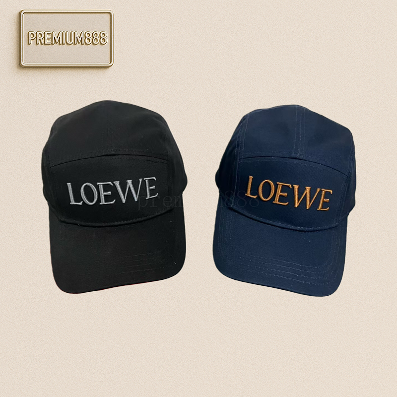 Loewe Classic Original Logo Design Baseball Cap With Excellent Texture Standard External L