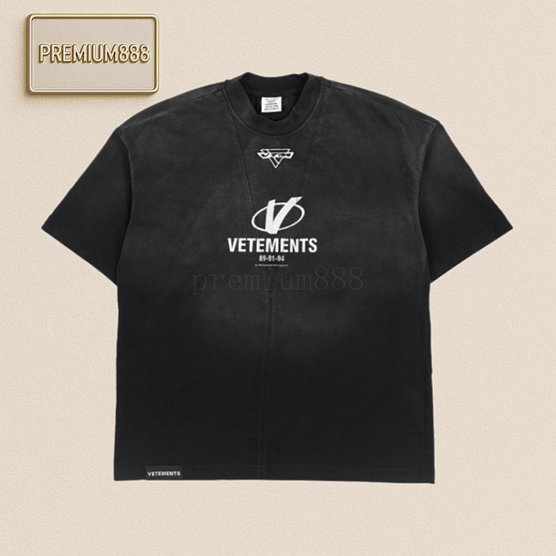 Vetements Aged Black