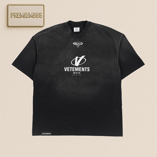 Vetements Aged Black