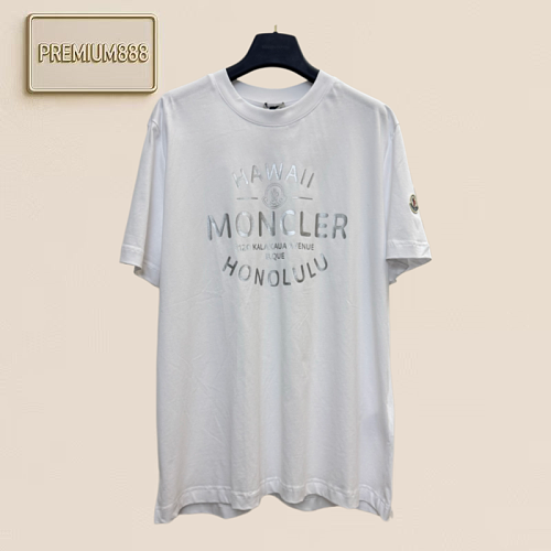Monc - Sleeveless T-shirt With Letter Badge Print