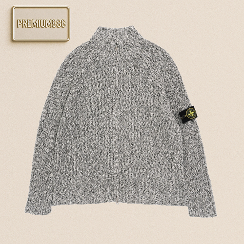 Stone Island Coral-patterned Sweater Jacket
