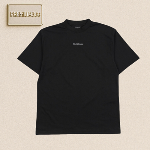Balenciaga Balenci Aga Reflective Short Sleeves At The Front And Back