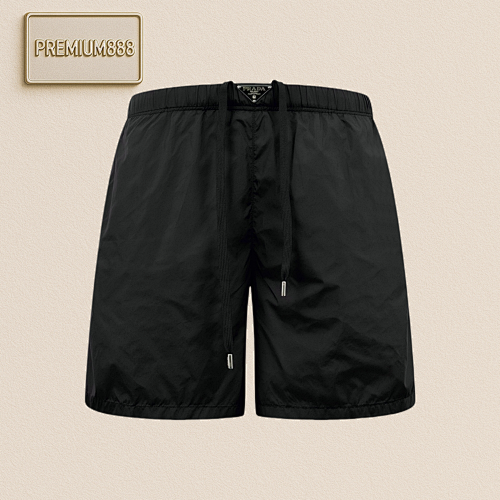 Prada Pra Da Triangle Logo Nylon Shorts