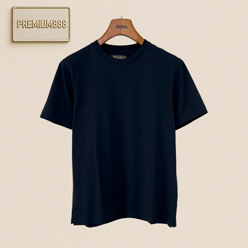 Loro Piana Basic Round-neck Short-sleeved T-shirt
